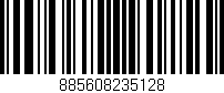 Código de barras (EAN, GTIN, SKU, ISBN): '885608235128'