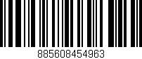 Código de barras (EAN, GTIN, SKU, ISBN): '885608454963'