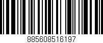 Código de barras (EAN, GTIN, SKU, ISBN): '885608516197'