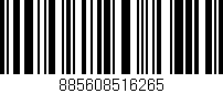 Código de barras (EAN, GTIN, SKU, ISBN): '885608516265'