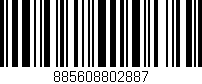 Código de barras (EAN, GTIN, SKU, ISBN): '885608802887'