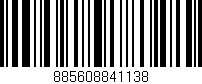 Código de barras (EAN, GTIN, SKU, ISBN): '885608841138'