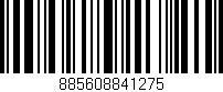 Código de barras (EAN, GTIN, SKU, ISBN): '885608841275'