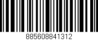 Código de barras (EAN, GTIN, SKU, ISBN): '885608841312'