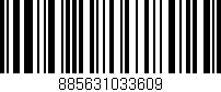 Código de barras (EAN, GTIN, SKU, ISBN): '885631033609'