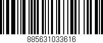 Código de barras (EAN, GTIN, SKU, ISBN): '885631033616'