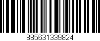 Código de barras (EAN, GTIN, SKU, ISBN): '885631339824'