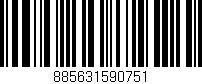 Código de barras (EAN, GTIN, SKU, ISBN): '885631590751'