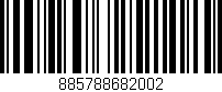 Código de barras (EAN, GTIN, SKU, ISBN): '885788682002'