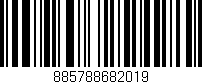 Código de barras (EAN, GTIN, SKU, ISBN): '885788682019'