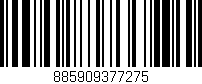 Código de barras (EAN, GTIN, SKU, ISBN): '885909377275'
