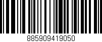 Código de barras (EAN, GTIN, SKU, ISBN): '885909419050'