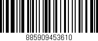 Código de barras (EAN, GTIN, SKU, ISBN): '885909453610'