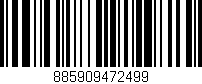 Código de barras (EAN, GTIN, SKU, ISBN): '885909472499'