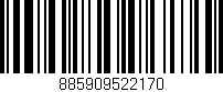 Código de barras (EAN, GTIN, SKU, ISBN): '885909522170'