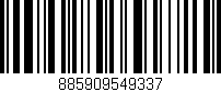 Código de barras (EAN, GTIN, SKU, ISBN): '885909549337'