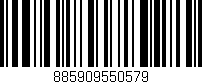 Código de barras (EAN, GTIN, SKU, ISBN): '885909550579'