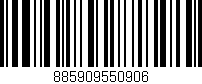 Código de barras (EAN, GTIN, SKU, ISBN): '885909550906'