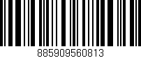 Código de barras (EAN, GTIN, SKU, ISBN): '885909560813'