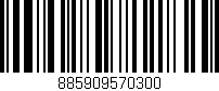 Código de barras (EAN, GTIN, SKU, ISBN): '885909570300'
