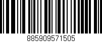 Código de barras (EAN, GTIN, SKU, ISBN): '885909571505'