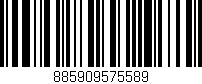Código de barras (EAN, GTIN, SKU, ISBN): '885909575589'