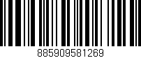 Código de barras (EAN, GTIN, SKU, ISBN): '885909581269'