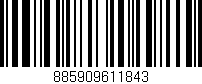 Código de barras (EAN, GTIN, SKU, ISBN): '885909611843'