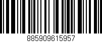 Código de barras (EAN, GTIN, SKU, ISBN): '885909615957'