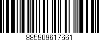Código de barras (EAN, GTIN, SKU, ISBN): '885909617661'