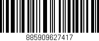 Código de barras (EAN, GTIN, SKU, ISBN): '885909627417'