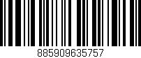 Código de barras (EAN, GTIN, SKU, ISBN): '885909635757'