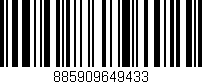 Código de barras (EAN, GTIN, SKU, ISBN): '885909649433'