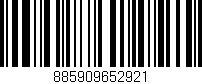 Código de barras (EAN, GTIN, SKU, ISBN): '885909652921'