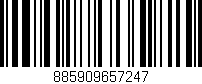 Código de barras (EAN, GTIN, SKU, ISBN): '885909657247'