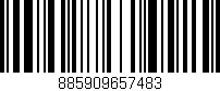 Código de barras (EAN, GTIN, SKU, ISBN): '885909657483'