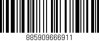 Código de barras (EAN, GTIN, SKU, ISBN): '885909666911'