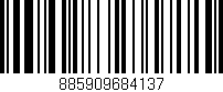 Código de barras (EAN, GTIN, SKU, ISBN): '885909684137'