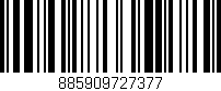 Código de barras (EAN, GTIN, SKU, ISBN): '885909727377'
