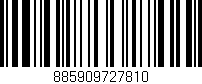 Código de barras (EAN, GTIN, SKU, ISBN): '885909727810'