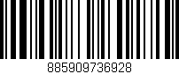 Código de barras (EAN, GTIN, SKU, ISBN): '885909736928'