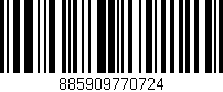 Código de barras (EAN, GTIN, SKU, ISBN): '885909770724'