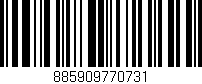 Código de barras (EAN, GTIN, SKU, ISBN): '885909770731'
