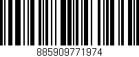 Código de barras (EAN, GTIN, SKU, ISBN): '885909771974'