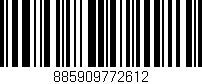 Código de barras (EAN, GTIN, SKU, ISBN): '885909772612'