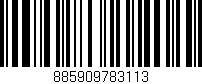 Código de barras (EAN, GTIN, SKU, ISBN): '885909783113'