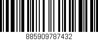 Código de barras (EAN, GTIN, SKU, ISBN): '885909787432'