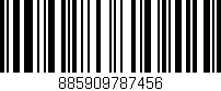 Código de barras (EAN, GTIN, SKU, ISBN): '885909787456'