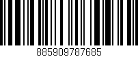 Código de barras (EAN, GTIN, SKU, ISBN): '885909787685'