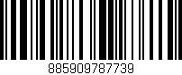 Código de barras (EAN, GTIN, SKU, ISBN): '885909787739'